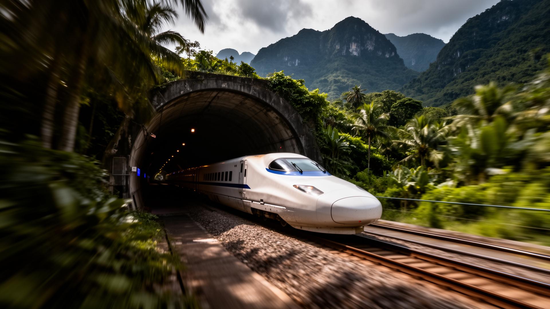 Mountain Tunnel · 320 km/h