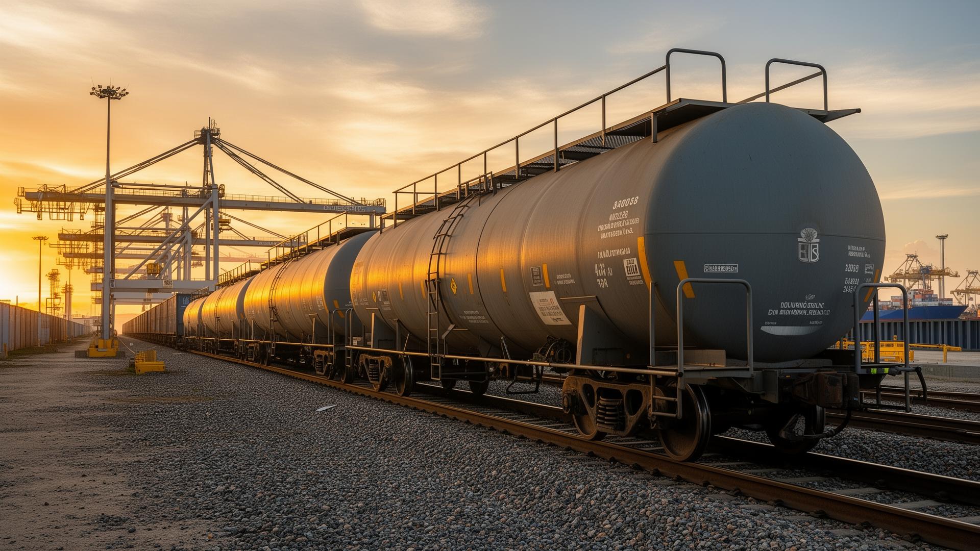Port Tanker Yard · Sunset Loading